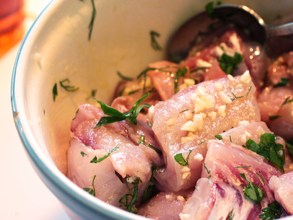 Marinating Fish