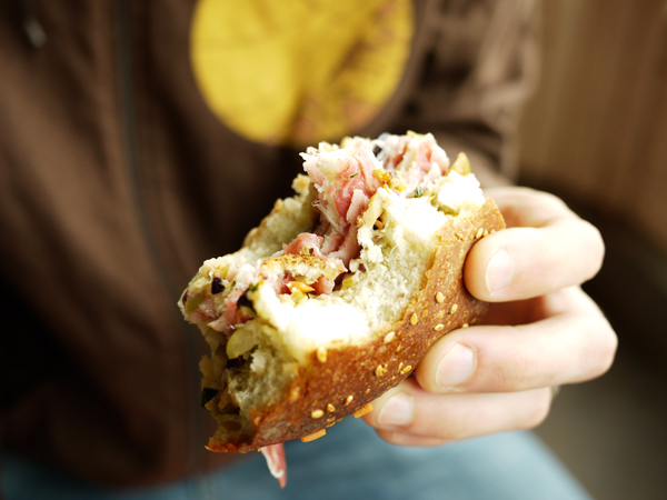 Mmm...muffuletta