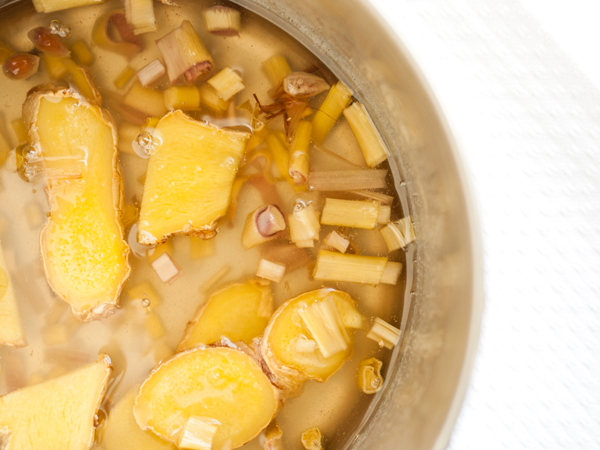 Ginger-Lemongrass Syrup