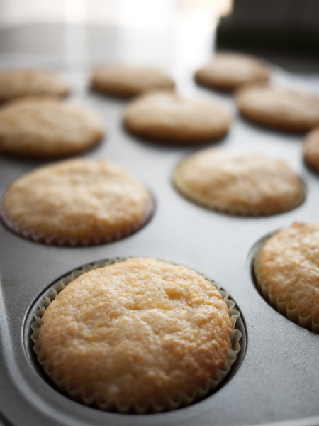 Corny "Muffcakes" - Cooling Muffins