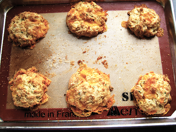 Cheddar-Chive Scones