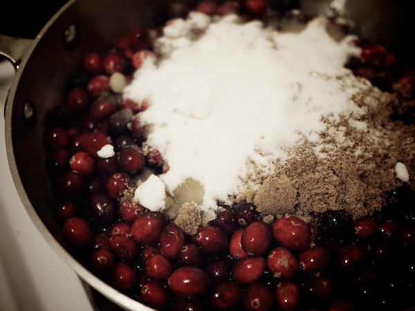 Making Cranberry Sauce