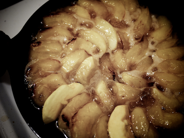 Caramelizing Apples
